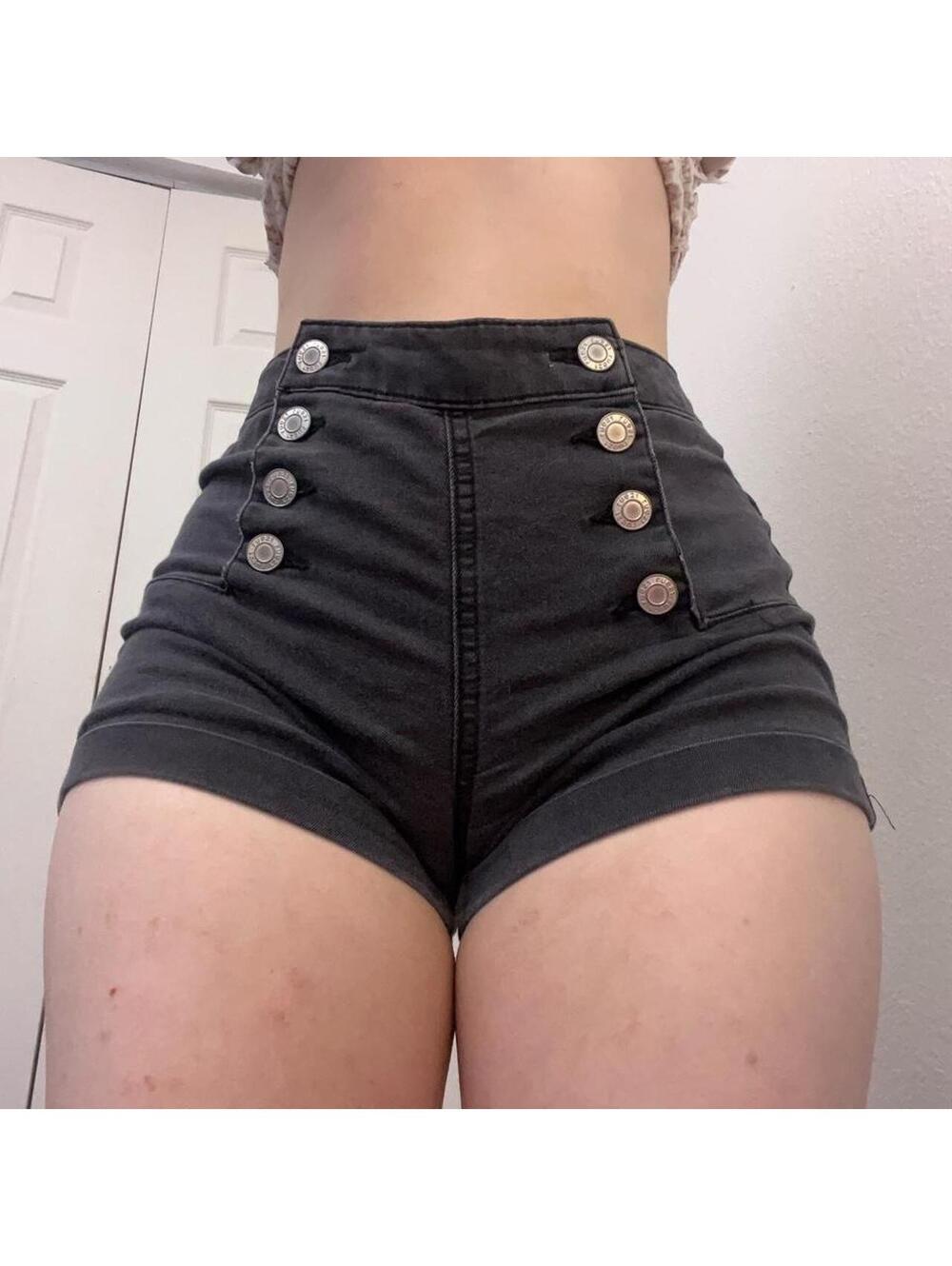black sailor shorts nautical